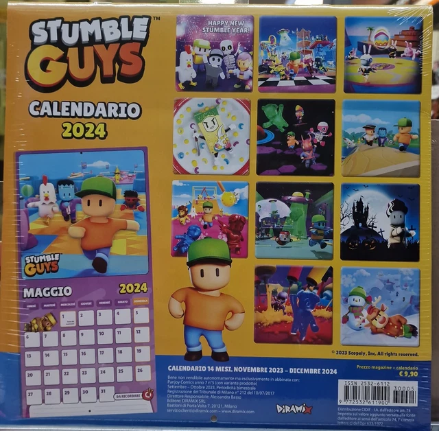 STUMBLE GUYS CALENDARIO 2024 Nuovo Sigillato EUR 9,90 PicClick IT