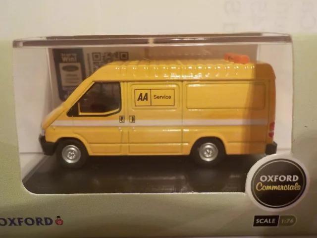 Oxford Diecast, Model Van, Ford Transit Mk3 - AA, 1/76   76ft3004