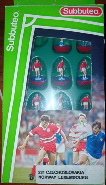 SUBBUTEO LW,TEAM COMPLETO REF.231 Norway, Luxenburg, Cecoslovacchia