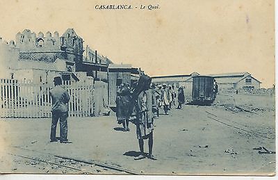 Carte Postale / Postcard Maroc Casablanca Le Quai