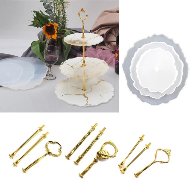 DIY Obst-fach Form Harz Epoxy Silikon Mold Set Tray Bahn   Zubehör