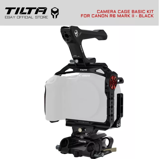 TILTA Full Camera Cage Basic Kit Handle Cámara Halter Para Canon R6 Mark II