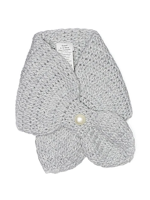 Assorted Brands Girls Gray Scarf One Size