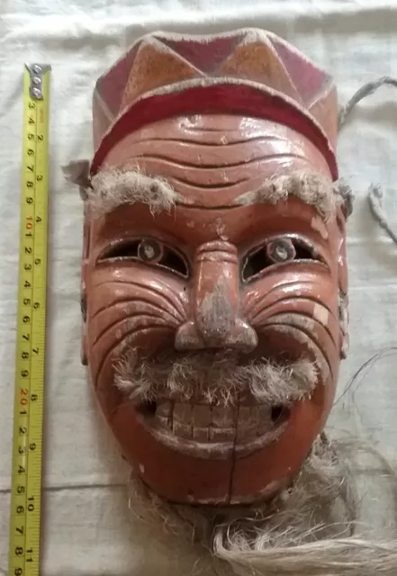VINTAGE Bouyei Tribe Nuo Opera Mask Guizhou Province,China