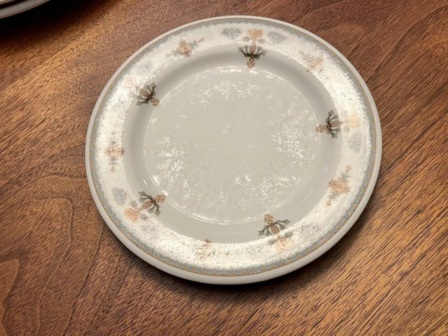 Syracuse China REGENT 6 1/2” Diameter Bread Plate, L&N Railroad - Worn Surface