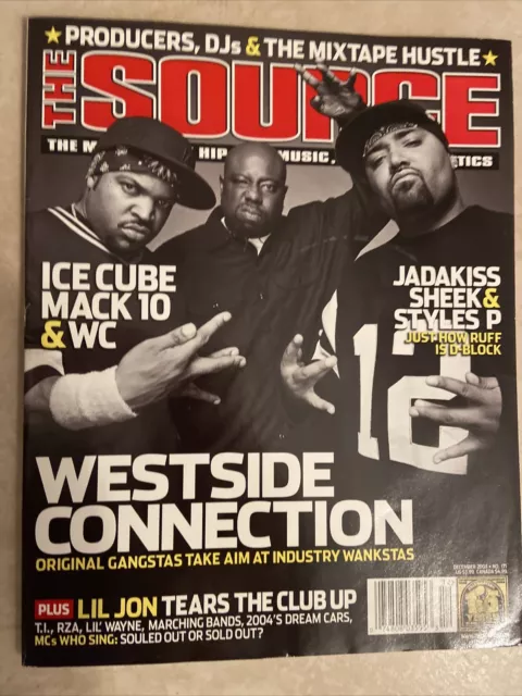 THE SOURCE MAGAZINE #171 December 2003 Westside Connection Ice Cube ...