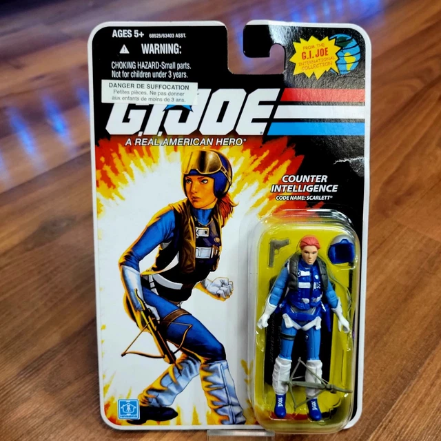 G.I. JOE 25TH Anniversary international collection Counter Intelligence ...