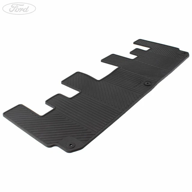 GENUINE FORD TRANSIT Tourneo Custom Rear Rubber Floor Mat 2nd Row 2018