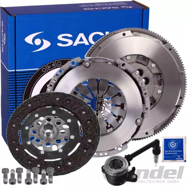 SACHS KUPPLUNGSSATZ ZMS + CSC für RENAULT CLIO 3 MEGANE 3+4 SCENIC 3  1.5 dCi