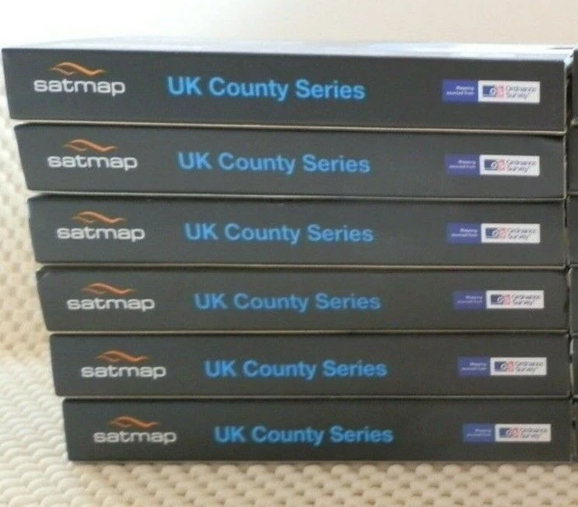 MAPPA GPS SATMAP sistema 1: 25000 e 1: 50000 Regno Unito: Highlands