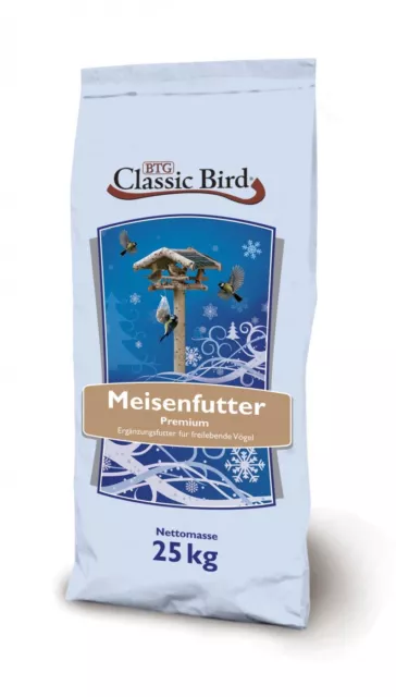 Meisenfutter - Wintervogelfutter | 25kg Classic Bird mit Erdnüssen