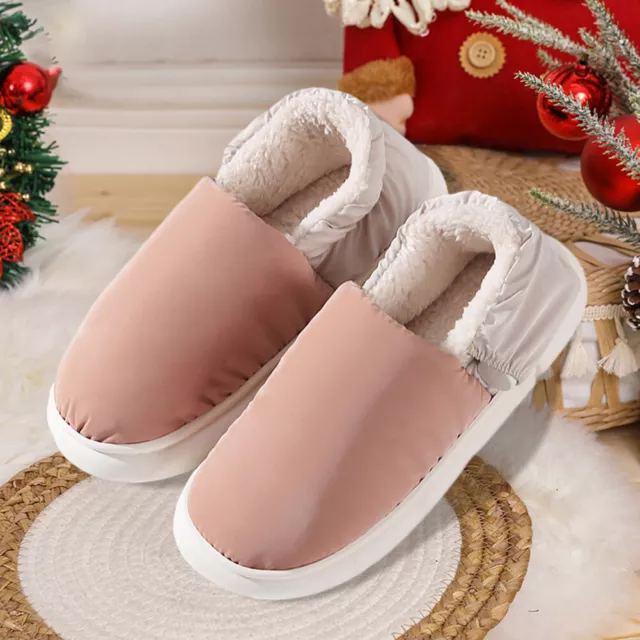 Unisex Electric Heating Slippers USB Heated Slippers for Winter (Pink 38-39) FR 3