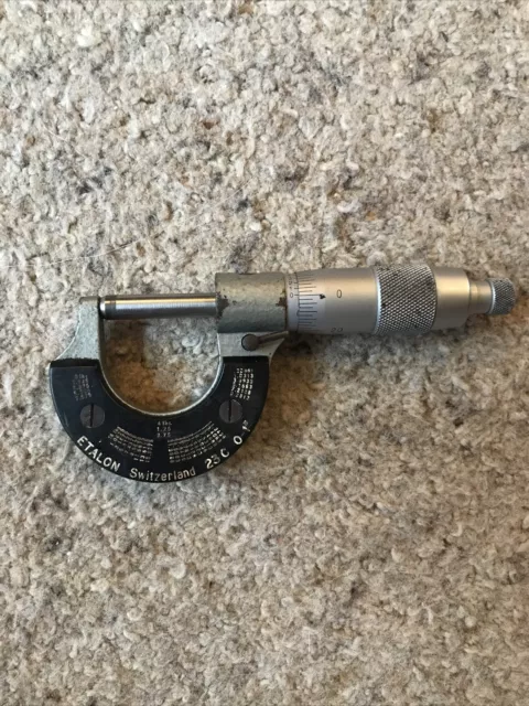 etalon micrometer Imperial