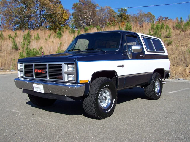 1986 GMC Jimmy DELUXE 5.7L 350 4BBL 4 SPEED 4WD A/C BEAUTIFUL K5 4X4 WAGON