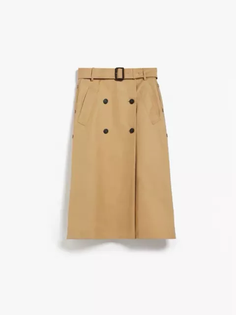 weekend max mara GABARDINE WRAP SKIRT $450 SZ42 Fits US6 3