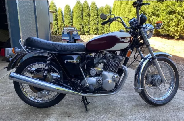 1975 Triumph Trident T160. 5 Speed. 6494 Miles
