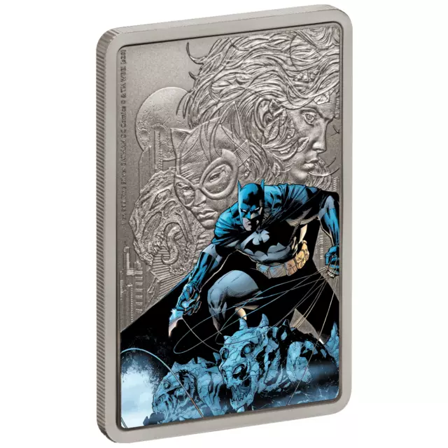 The Caped Crusader™ - 1 OZ Silber Münze - 2020 - Niue - Antik Finish - Batman