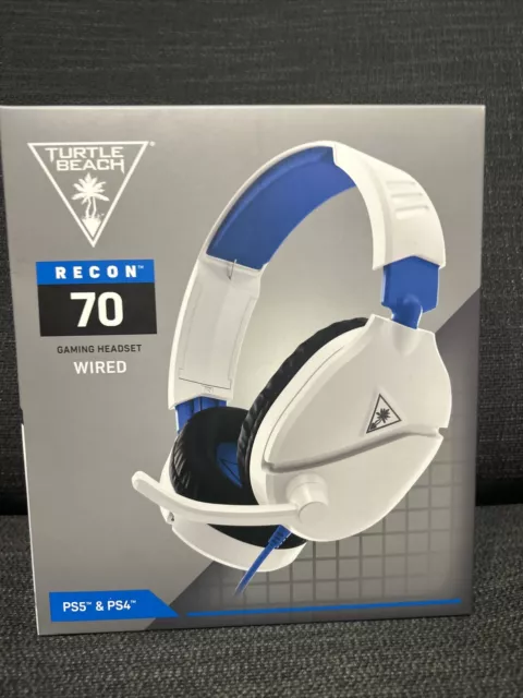 Turtle Beach Recon 70P White Gaming Headset for PS4 and PS5 TurtleBeach