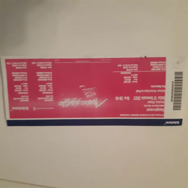 vendo biglietto posto unico per concerto Sangiovanni per Assago il 5 maggio 2022