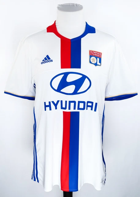 Olympique Lyonnais 2007/08 HOME Maillot #8 JUNINHO L Jersey Shirt UMBRO  NOVOTEL