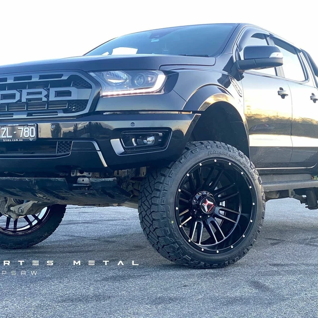 22 INCH FORD RANGER RAPTOR in Wheels Gloss Black Size 22x12 PCD 6x139.7 ...