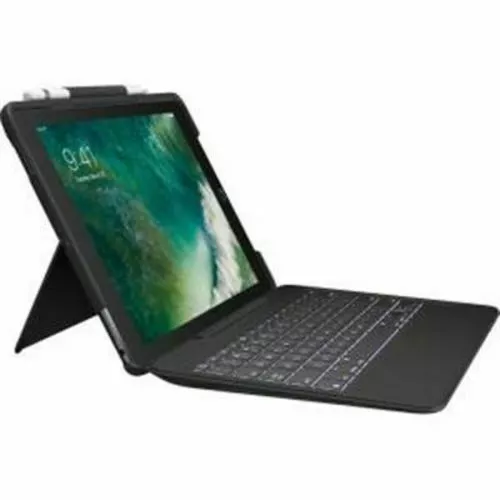 Logitech iPad Pro 12.9 in. Slim Combo Detachable Wireless Keyboard Case - Black