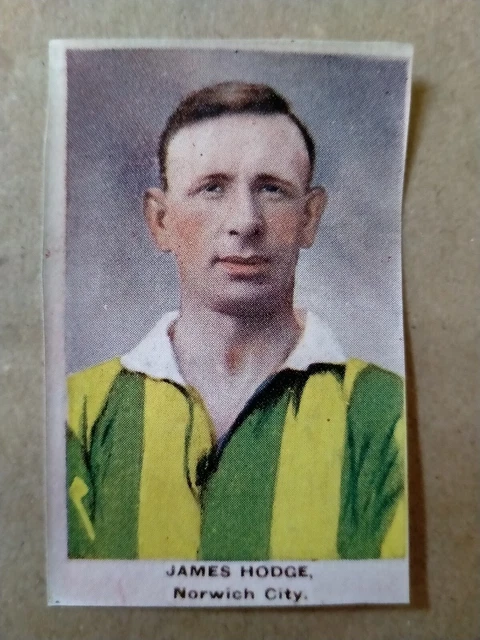 James Hodge Norwich City DC Thomson Adventure Famous Club Colours & Players 1923