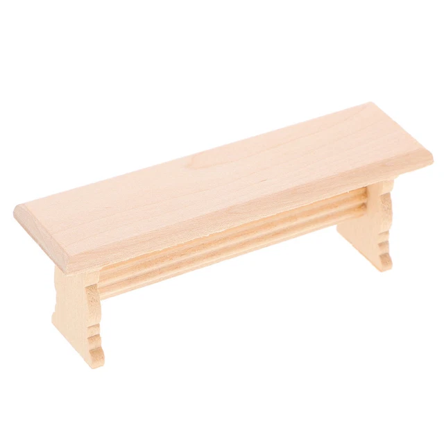 Melody Jane Dark Oak Fern Stand Plant Pedestal - 1:12 Scale Miniature Furniture For Dollhouses