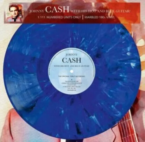 Johnny Cash-With His Hot Blue Guitar-LP Vinyl-Limited Edition - NEU in Folie