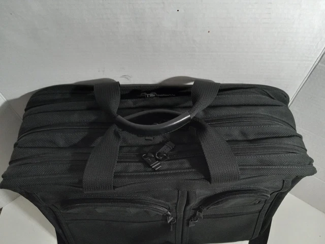 Tumi Alpha Deluxe Organizer Laptop Briefcase. Style 2674D3. 2