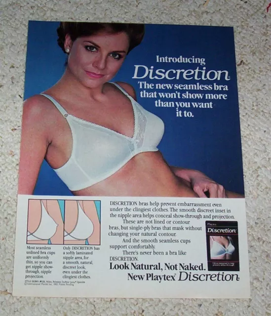 1981 ad page - JANE RUSSELL Playtex 18 Hour Bra lingerie vintage
