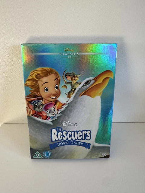 THE RESCUERS DOWN Under [DVD] Disney Classics #29 DVD O-Ring Slip Cover ...