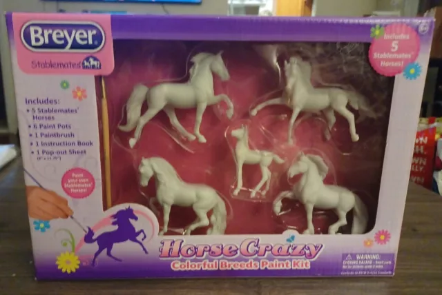 Breyer My Dream Horse Colorful Breeds Paint Kit #4198 Model Figure Figurine 2020