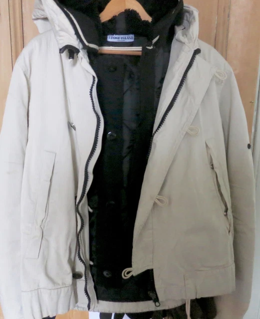 STONE ISLAND RASO Gommato Dutch Rope Jacket PicClick UK - Main Image