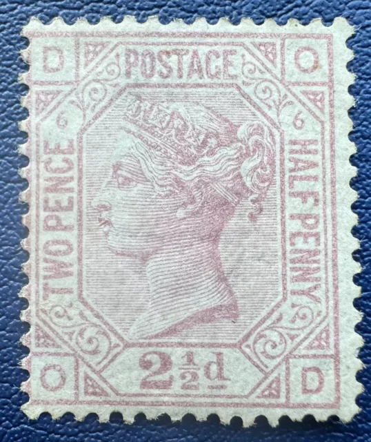 GB Queen Victoria  SG 141 2½d Rosy Mauve Plate 6 - Mounted Mint