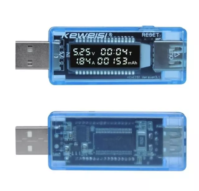 USB Ladegerät Doktor Spannung Messer Amp Volt Strommessgerät Detektor Tester 3