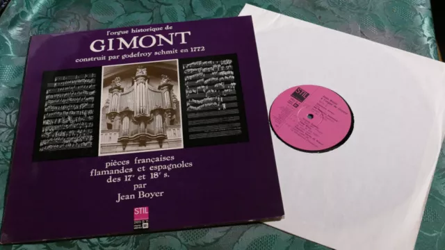 Lp 33T/ Orgue De Gimont Construit En 1772 / Pieces Francaise Flamande Espagnole