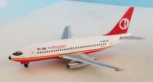 Aeroclassics AC419939 Malaysia Airlines B737-200 YU-ANU Diecast 1/400 Jet Model