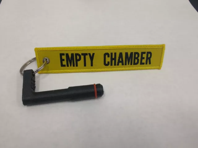 P2 brand Empty Chamber Safe Chamber Flags Rifle Pistol Range Safety -  ORANGE