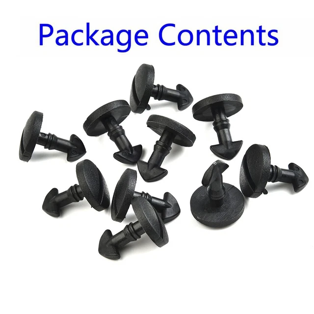10 Clip/Paraurti Posteriore Gancio di Traino Cover Clip Orlo for Land Discovery