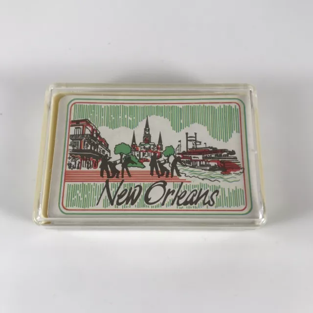 Vintage New Orleans Playing Cards Steamboat Louisiana Jazz Hong Kong