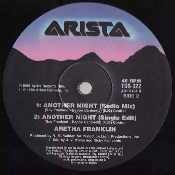 Aretha Franklin - Another Night (Vinyl) 2