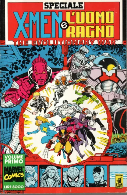 Speciale X-Men e Luomo Ragno ( The evolutionary war) vol. 1