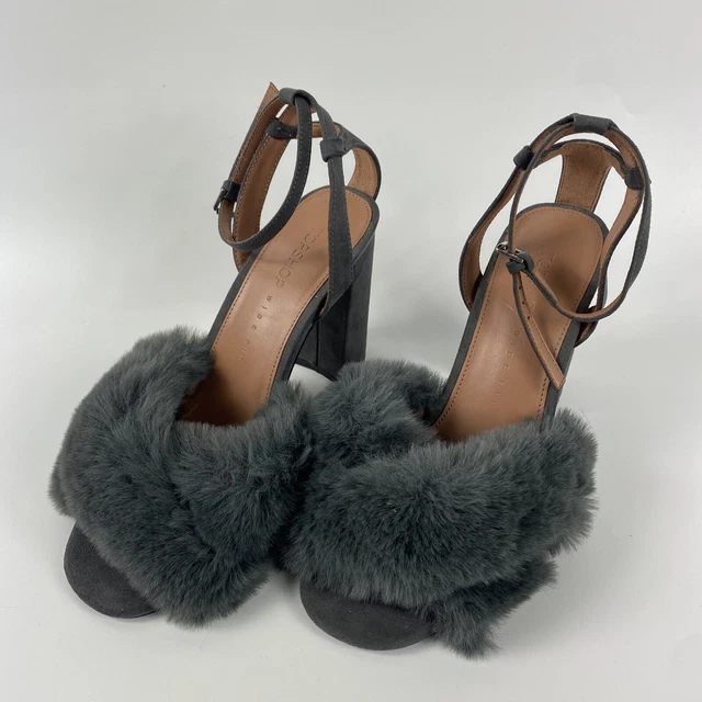 Topshop hotsell fluffy heels