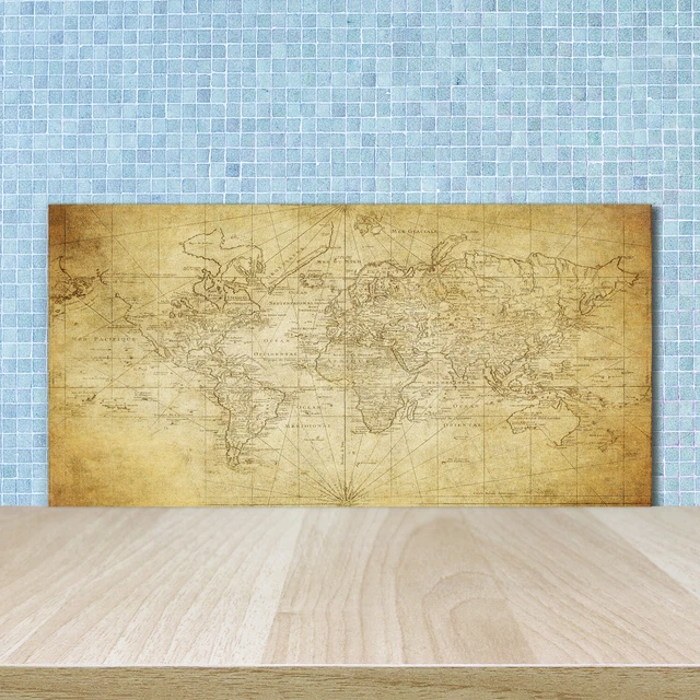 Panneau De Crédence Cuisine Tulup – Verre 100x50cm – Dunes Côtières