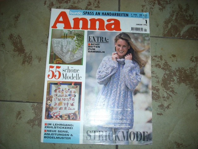 Burda Anna Spass an Handarbeiten 1Januar 1996