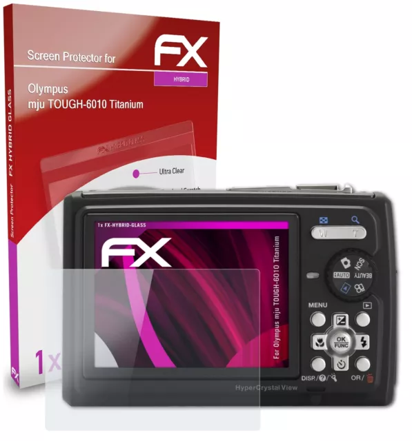 Pellicola Vetro per Olympus mju TOUGH-6010 Tit. 9H Armatura di protezione