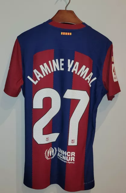 Camiseta Shirt FC Barcelona Match Player Lamine Yamal