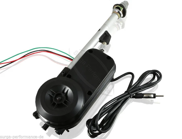 Automatische Autoantenne 87cm Teleskopantenne Elektrisch Für Mercedes W124 200/300 – Automatisch Ausziehbar, 87 Cm | Mit Montagezubehör Mercedes W124 Antenne