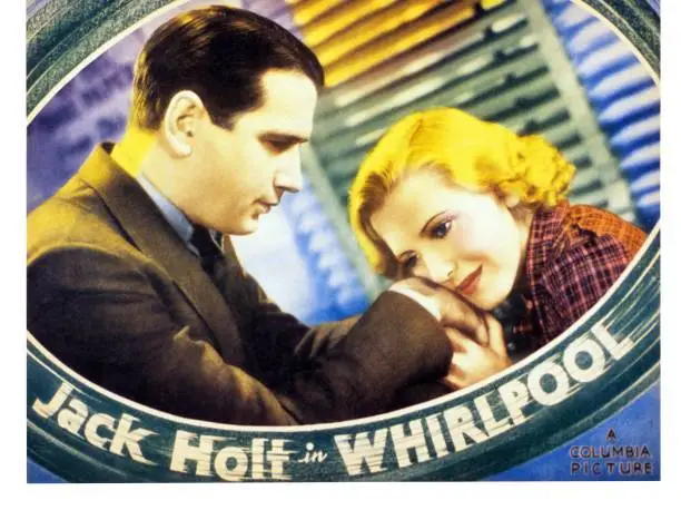 Whirlpool US Lobby Card Donald Cook Jean Arthur 1934 Old Movie Photo